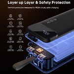 Изображение Внешний аккумулятор Power Bank Choetech B733 Black, 50000mAh, QC3.0, PD 65W #7 Фото Внешний аккумулятор Power Bank Choetech B733 Black, 50000mAh, QC3.0, PD 65W #7