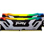 Изображение DDR-5 2шт x 24GB 8800МГц Kingston FURY Renegade RGB Silver (KF588CU42RSAK2-48) #1 Фото DDR-5 2шт x 24GB 8800МГц Kingston FURY Renegade RGB Silver (KF588CU42RSAK2-48) #1
