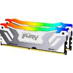 Изображение DDR-5 2шт x 24GB 8800МГц Kingston FURY Renegade RGB White (KF588CU42RWAK2-48) Фото DDR-5 2шт x 24GB 8800МГц Kingston FURY Renegade RGB White (KF588CU42RWAK2-48)