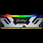 Фото DDR-5 2шт x 24GB 8000МГц Kingston FURY Renegade RGB Silver (KF580C38RSAK2-48) #1