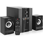 Фото Акустическая система REAL-EL M-355 black (EL121300015), 2.1 20W Woofer + 2*12W, FM,SD,BT,USB,AUX #7