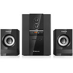 Фото Акустическая система REAL-EL M-355 black (EL121300015), 2.1 20W Woofer + 2*12W, FM,SD,BT,USB,AUX #6