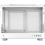 Изображение Корпус Deepcool CH160 MESH White (R-CH160-WHNMI0-G-1) Mini-ITX без БП #6 Фото Корпус Deepcool CH160 MESH White (R-CH160-WHNMI0-G-1) Mini-ITX без БП #6