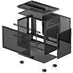 Изображение Корпус Deepcool CH160 MESH Black (R-CH160-BKNMI0-G-1) Mini-ITX без БП #1 Фото Корпус Deepcool CH160 MESH Black (R-CH160-BKNMI0-G-1) Mini-ITX без БП #1