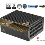 Изображение Блок питания MSI MEG Ai1600T PCIE5, 80+Titanium, Fully Modular, 135mm fan #3 Фото Блок питания MSI MEG Ai1600T PCIE5, 80+Titanium, Fully Modular, 135mm fan #3