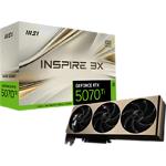 Изображение Видеокарта MSI GeForce RTX5070 Ti 16GB (RTX 5070 Ti 16G INSPIRE 3X OC PLUS) Фото Видеокарта MSI GeForce RTX5070 Ti 16GB (RTX 5070 Ti 16G INSPIRE 3X OC PLUS)