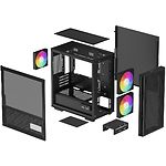Изображение Корпус Deepcool CH360 Digital Black (R-CH360-BKAPE3D-G-1) micro-ATX, без БП #1 Фото Корпус Deepcool CH360 Digital Black (R-CH360-BKAPE3D-G-1) micro-ATX, без БП #1