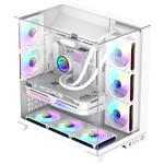 Изображение Корпус GAMEMAX Infinity Plus WH, Tempered Glass, без БП Фото Корпус GAMEMAX Infinity Plus WH, Tempered Glass, без БП