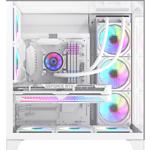 Изображение Корпус GAMEMAX Infinity Plus WH, Tempered Glass, без БП #1 Фото Корпус GAMEMAX Infinity Plus WH, Tempered Glass, без БП #1
