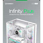 Изображение Корпус GAMEMAX Infinity Plus WH, Tempered Glass, без БП #9 Фото Корпус GAMEMAX Infinity Plus WH, Tempered Glass, без БП #9