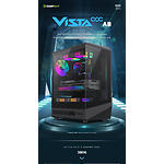 Изображение Корпус GAMEMAX Vista COC AB, Midi ATX, Tempered Glass, Mesh, без БП #14 Фото Корпус GAMEMAX Vista COC AB, Midi ATX, Tempered Glass, Mesh, без БП #14