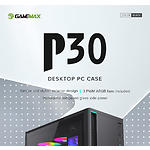 Изображение Корпус GAMEMAX P30 BK, без БП #11 Фото Корпус GAMEMAX P30 BK, без БП #11