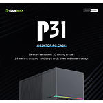 Изображение Корпус GAMEMAX P31 BK без БП #11 Фото Корпус GAMEMAX P31 BK без БП #11