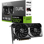 Изображение Видеокарта ASUS GeForce RTX5060Ti 8GB (DUAL-RTX5060TI-O8G) Фото Видеокарта ASUS GeForce RTX5060Ti 8GB (DUAL-RTX5060TI-O8G)