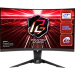 AsRock 27" PG27Q15R2A Curved VA 2560x1440, 1мс, 4000:1, 550кд/м2,165Гц,HDMI/DP,WiFi, Аудиовыход,2*2W - фото