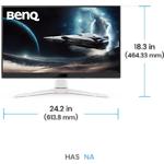 Зображення BENQ 27" EX271 White (9H.LNALA.TBE) IPS 1920x1080,1мс,1000:1,400кд/м,180Гц,DP/HDMI/USB-C,Аудіо,2*2Вт #4 Фото BENQ 27" EX271 White (9H.LNALA.TBE) IPS 1920x1080,1мс,1000:1,400кд/м,180Гц,DP/HDMI/USB-C,Аудіо,2*2Вт #4