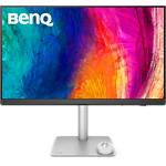 Фото BENQ 32" PD3226G White-Silver (9H.LMVLA.TBE) IPS 3840x2160,1200:1,400кд/м2,TB/HDMI/DP/USB-C,Ауд,2*3W