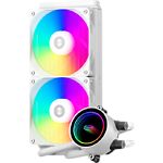 Cooler CPU PCCOOLER DA240 ARGB WH (DA240-WHAWXX-GL) СВО, LGA1851/1700/1200/115X/20XX/AM5/AM4 - фото