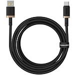 Фото Кабель Baseus P10377802U01-02 Dura USB/Type-C, 60W, 2м, Gold+Black #2