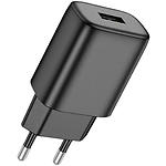 Фото Сетевое ЗУ Hoco C134A Solid Black (6942007621298) 1*USB-A, 12W