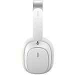 Изображение Baseus H1 Bowie Pro White (A00050601213-00) Bluetooth гарнитура с оголовьем, Noise canceling #3 Фото Baseus H1 Bowie Pro White (A00050601213-00) Bluetooth гарнитура с оголовьем, Noise canceling #3