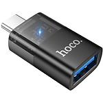 Фото Переходник HOCO UA36B Black (6942007647199) Type-C/USB-A female OTG
