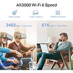 Изображение Усилитель WiFi сигнала TP-Link RE705X, WiFi AX3000, Wi-Fi 6, 1*Giga порт Ethernet #4 Фото Усилитель WiFi сигнала TP-Link RE705X, WiFi AX3000, Wi-Fi 6, 1*Giga порт Ethernet #4