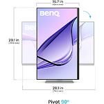 Зображення BENQ 32" MA320U Silver (9H.LMXLB.QBE) IPS 3840x2160 4K,5мс,1300:1,600кд/м,60Гц,HDMI/USB-C,Аудіо,2*3W #3 Фото BENQ 32" MA320U Silver (9H.LMXLB.QBE) IPS 3840x2160 4K,5мс,1300:1,600кд/м,60Гц,HDMI/USB-C,Аудіо,2*3W #3