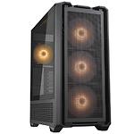 Изображение Корпус Cougar MX600 RGB Black, стеклянное окно, без БП Фото Корпус Cougar MX600 RGB Black, стеклянное окно, без БП