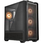 Изображение Корпус Cougar MX600 RGB Black, стеклянное окно, без БП #3 Фото Корпус Cougar MX600 RGB Black, стеклянное окно, без БП #3
