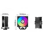 Изображение Cooler CPU PCCOOLER RT400 ARGB BK (RT400-BKAWXX-GL) TDP 235 Вт,120мм, LGA1851/1700/1200/115X/AM5/AM4 #7 Фото Cooler CPU PCCOOLER RT400 ARGB BK (RT400-BKAWXX-GL) TDP 235 Вт,120мм, LGA1851/1700/1200/115X/AM5/AM4 #7