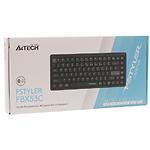 Изображение Клавиатура A4tech FBX53C Black с ножничными переключателями, аккумулятор, Bluetooth + Wireless #12 Фото Клавиатура A4tech FBX53C Black с ножничными переключателями, аккумулятор, Bluetooth + Wireless #12