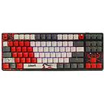 Изображение Клавиатура A4tech Bloody WS87 Naraka механическая игровая, Red Switch, RGB, USB/Wireless/Bluetooth Фото Клавиатура A4tech Bloody WS87 Naraka механическая игровая, Red Switch, RGB, USB/Wireless/Bluetooth