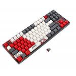 Изображение Клавиатура A4tech Bloody WS87 Naraka механическая игровая, Red Switch, RGB, USB/Wireless/Bluetooth #3 Фото Клавиатура A4tech Bloody WS87 Naraka механическая игровая, Red Switch, RGB, USB/Wireless/Bluetooth #3