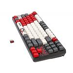 Изображение Клавиатура A4tech Bloody WS87 Naraka механическая игровая, Red Switch, RGB, USB/Wireless/Bluetooth #4 Фото Клавиатура A4tech Bloody WS87 Naraka механическая игровая, Red Switch, RGB, USB/Wireless/Bluetooth #4
