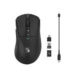 Изображение Мышка A4tech Bloody R73 Ultra Black, игровая, аккумулятор, беспроводная 2.4 ГГц #10 Фото Мышка A4tech Bloody R73 Ultra Black, игровая, аккумулятор, беспроводная 2.4 ГГц #10