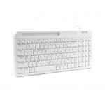 Фото Клавиатура Maxxter KB-01W-UA White с ножничными переключателями, USB #2