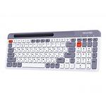 Изображение Клавиатура Maxxter KBW-02G-UA White-Grey с ножничными переключателями, Wireless #1 Фото Клавиатура Maxxter KBW-02G-UA White-Grey с ножничными переключателями, Wireless #1