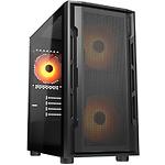 Изображение Корпус Cougar Uniface Mini RGB Black (CGR-55C9B-RGB), Mini Tower, стеклянное окно, без БП Фото Корпус Cougar Uniface Mini RGB Black (CGR-55C9B-RGB), Mini Tower, стеклянное окно, без БП