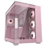 Изображение Корпус Cougar FV150 RGB Pink (CGR-5KA1P-RGB), Midi Tower, стеклянное окно, без БП Фото Корпус Cougar FV150 RGB Pink (CGR-5KA1P-RGB), Midi Tower, стеклянное окно, без БП