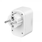 Изображение Сетевое ЗУ Gembird TA-ACPDQC20-01-W, розетка CEE7-7 + USB-A + Type-C, PD 20W #3 Фото Сетевое ЗУ Gembird TA-ACPDQC20-01-W, розетка CEE7-7 + USB-A + Type-C, PD 20W #3