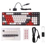 Изображение Клавиатура A4tech Bloody WS98 Naraka механическая игровая, BLMS Red Plus, RGB, USB/2.4 ГГц/BT #7 Фото Клавиатура A4tech Bloody WS98 Naraka механическая игровая, BLMS Red Plus, RGB, USB/2.4 ГГц/BT #7