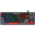 Изображение Клавиатура A4tech Bloody S310N Energy Red механическая игровая, BLMS Red Plus, RGB, USB Фото Клавиатура A4tech Bloody S310N Energy Red механическая игровая, BLMS Red Plus, RGB, USB