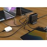 Изображение Сетевое ЗУ Gembird TA-UC-2A4C-PD75-01-BK, 2*USB-A + 4*Type-C, QC3.0, PD 25W #3 Фото Сетевое ЗУ Gembird TA-UC-2A4C-PD75-01-BK, 2*USB-A + 4*Type-C, QC3.0, PD 25W #3