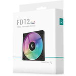 Изображение Вентилятор 120мм Deepcool FD12 ARGB Black (R-FD12-BKAPN1-G) HB, 400-2050 RPM±10% #1 Фото Вентилятор 120мм Deepcool FD12 ARGB Black (R-FD12-BKAPN1-G) HB, 400-2050 RPM±10% #1