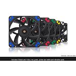 Изображение Вентилятор 120мм Noctua NF-A12x15 PWM CHROMAX. BLACK. SWAP #4 Фото Вентилятор 120мм Noctua NF-A12x15 PWM CHROMAX. BLACK. SWAP #4