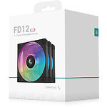 Изображение Вентилятор 120мм Deepcool FD12 ARGB 3-in-1 набор 3шт (R-FD12-BKAPN3-G) HB, 400-2050 RPM±10% #2 Фото Вентилятор 120мм Deepcool FD12 ARGB 3-in-1 набор 3шт (R-FD12-BKAPN3-G) HB, 400-2050 RPM±10% #2