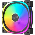 Изображение Вентилятор 120мм PCCOOLER EF120 ARGB BK (F3-L120BKAM1-GL) 600-1500об/мин, 4 pin PWM, Hydo-Bearing Фото Вентилятор 120мм PCCOOLER EF120 ARGB BK (F3-L120BKAM1-GL) 600-1500об/мин, 4 pin PWM, Hydo-Bearing
