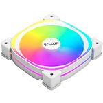 Изображение Вентилятор 120мм PCCOOLER EF120 ARGB WH (F3-L120WHAM1-GL) 600-1500об/мин, 4 pin PWM, Hydo-Bearing #1 Фото Вентилятор 120мм PCCOOLER EF120 ARGB WH (F3-L120WHAM1-GL) 600-1500об/мин, 4 pin PWM, Hydo-Bearing #1