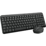 Клавиатура+мышь Logitech MK250 Wireless/BT Combo GRAPHITE (920-013823) - фото